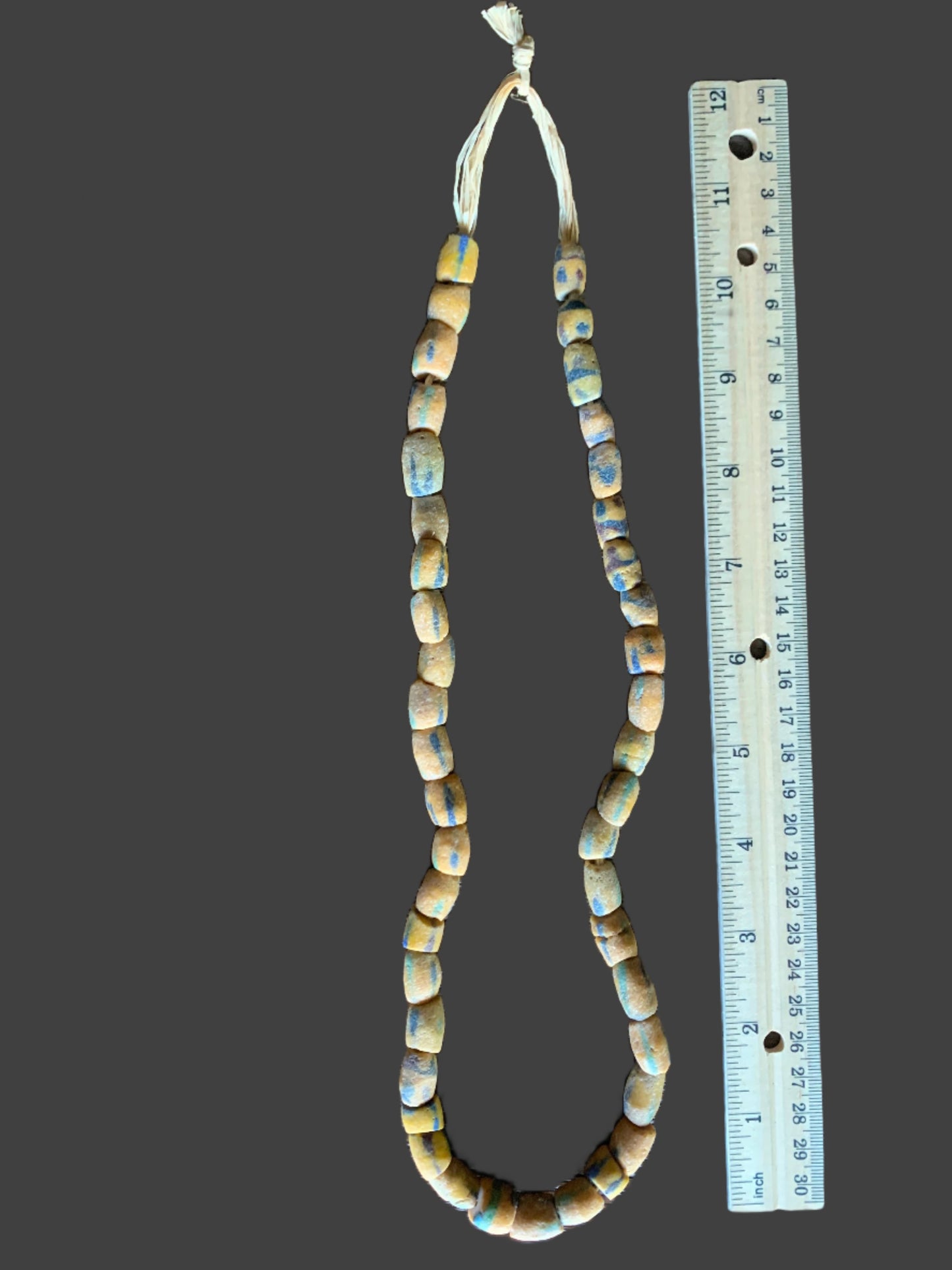 44 - Bead African Trade Bead Strand [BJ0038]