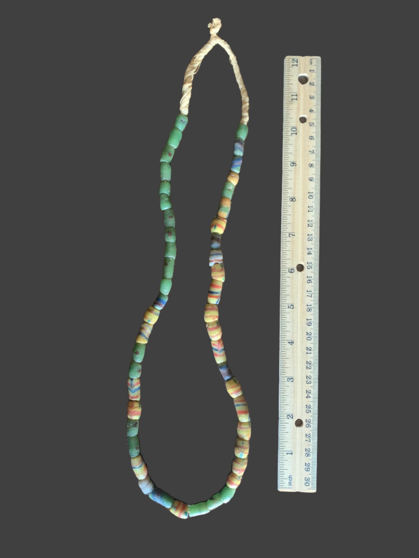 48 - Bead African Trade Bead Strand [BJ0063]