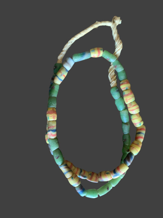 48 - Bead African Trade Bead Strand [BJ0063]