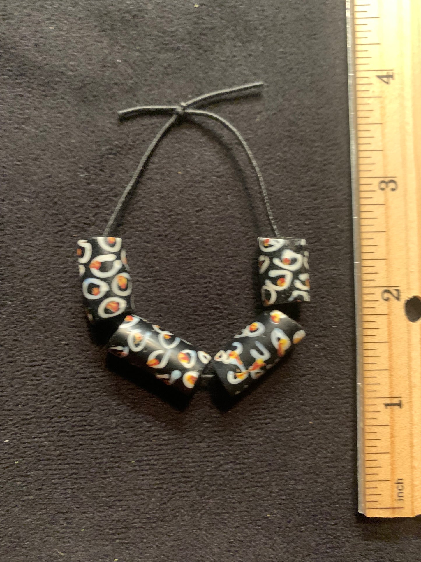 Authentic African Trade Beads, 3 Antique Beads [BJ0112]