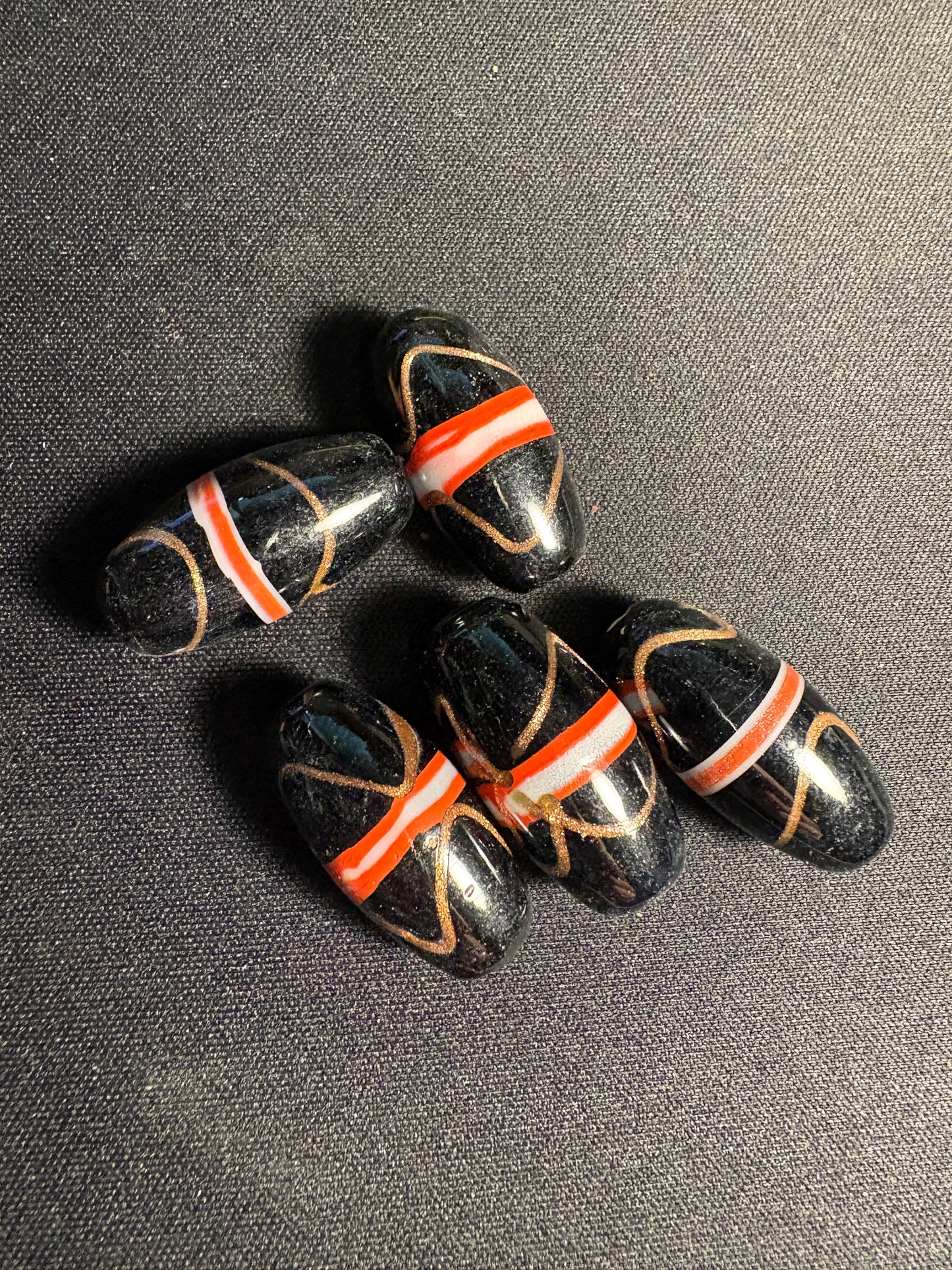 5 Wedding Cake Indian Fancy Beads [S05]