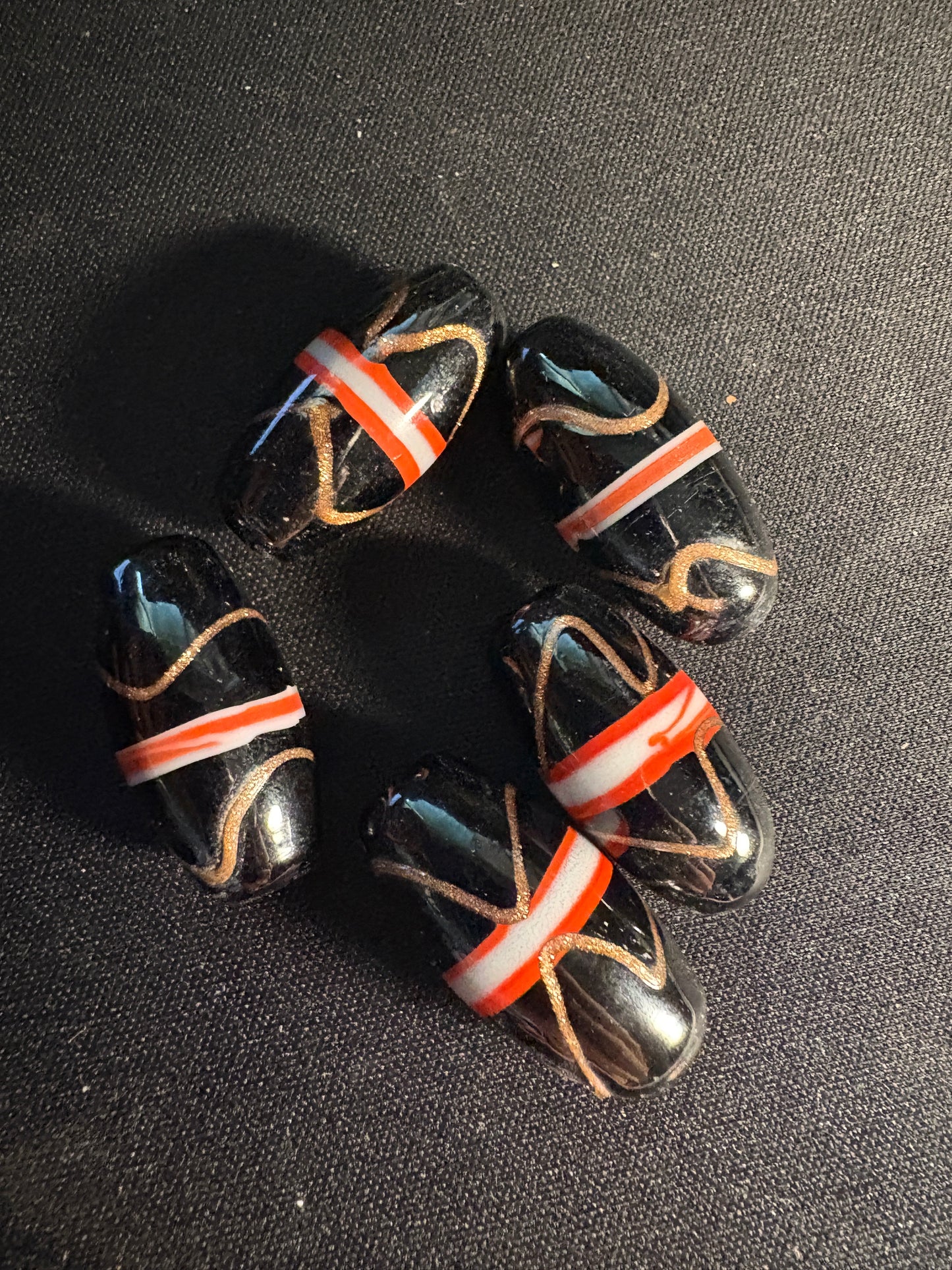 5 Wedding Cake Indian Fancy Beads [S05]