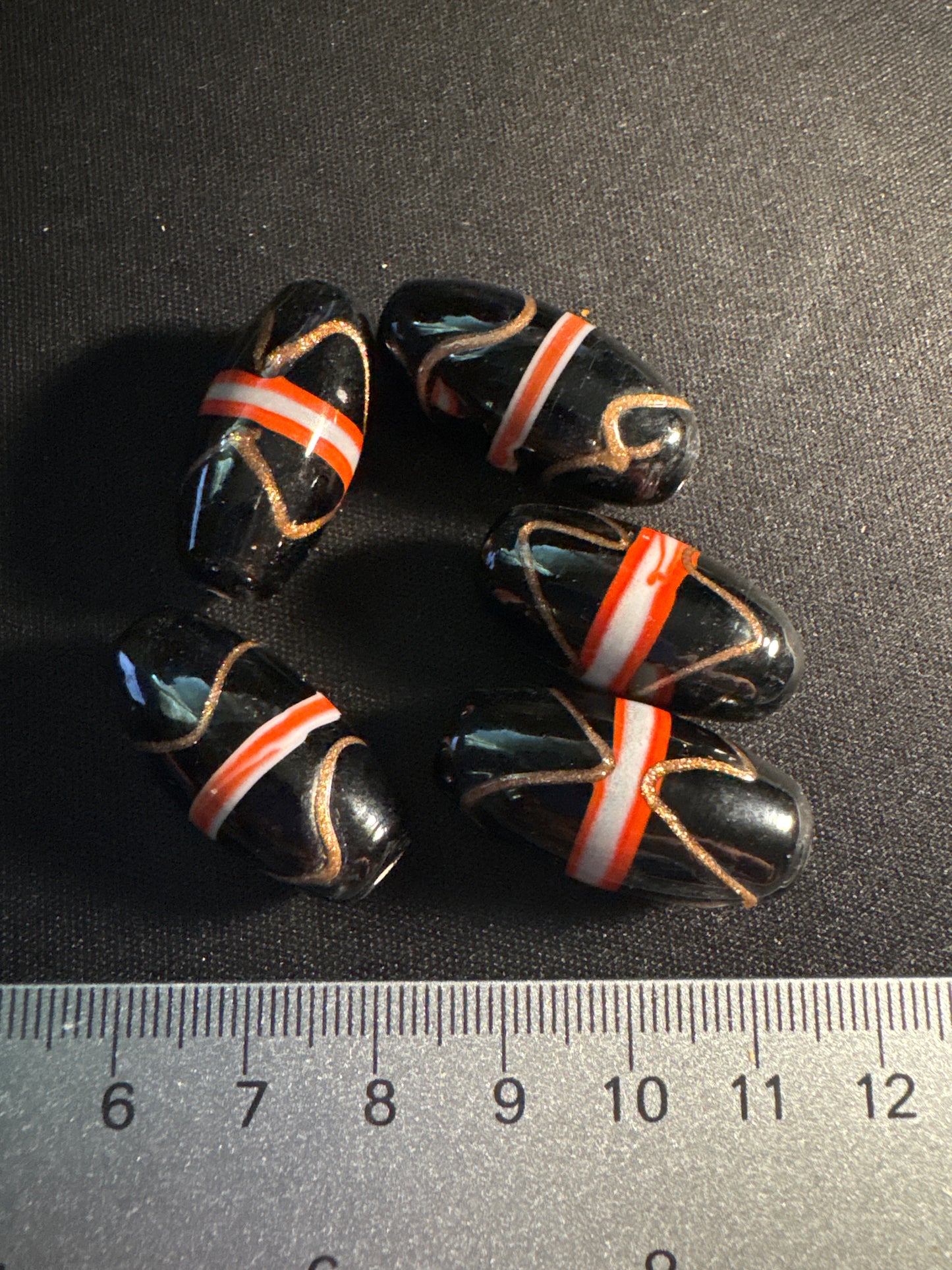 5 Wedding Cake Indian Fancy Beads [S05]